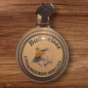 VTG 1989 Anheuser Busch Endangered Species Bald Eagle Budweiser Beer Stein w/Lid